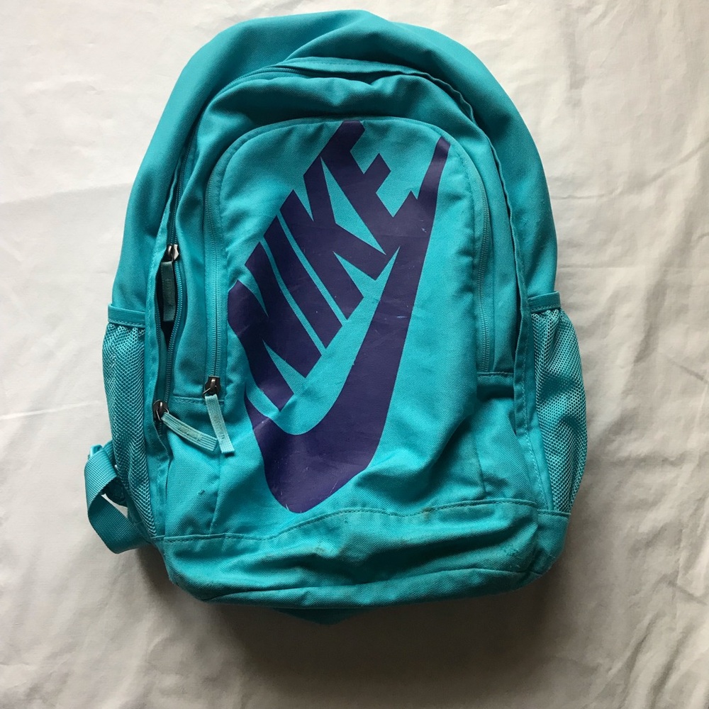Blue nike bag pack